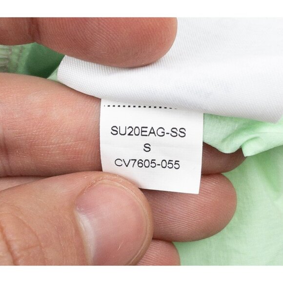 Jordan Utility Flight Dress Womens Small Gray Neon Belted Buckle Snap CV7605-055 - Picture 8 of 15